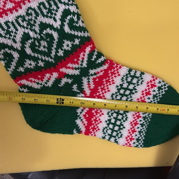 Christmas Stocking HAND KNIT